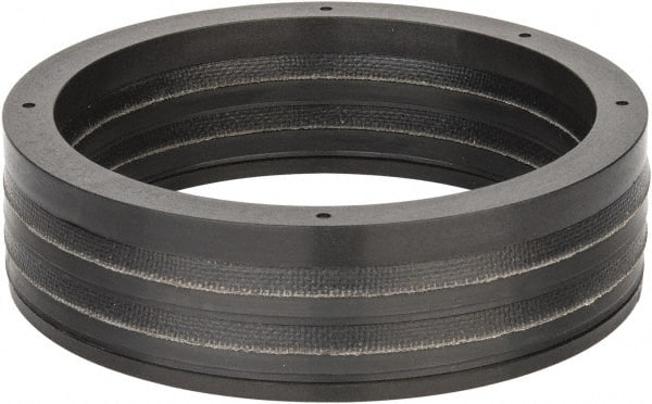 Made in USA - 3-3/4" Inside Diam x 4-1/2" Outside Diam V-Packing Set - 1-1/6" High - Exact Tooling