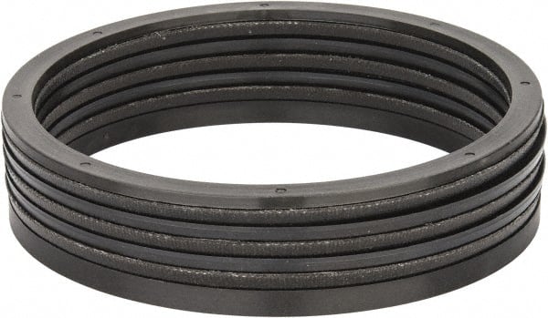 Made in USA - 4-3/4" Inside Diam x 5 3/8" Outside Diam V-Packing Set - 1-1/6" High - Exact Tooling