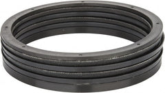 Made in USA - 5" Inside Diam x 5-3/4" Outside Diam V-Packing Set - 1-1/6" High - Exact Tooling