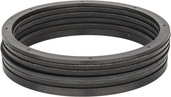 Made in USA - 5-1/4" Inside Diam x 6" Outside Diam V-Packing Set - 1-1/6" High - Exact Tooling