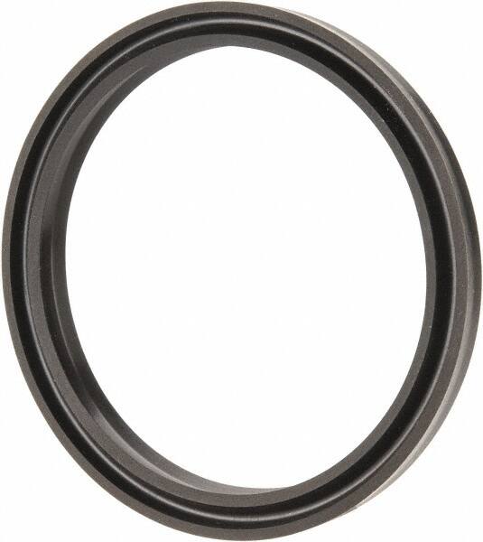 Value Collection - 3" Inside Diam x 3-1/2" Outside Diam 8600 Type Wiper - 0.351" High, Nitrile - Exact Tooling