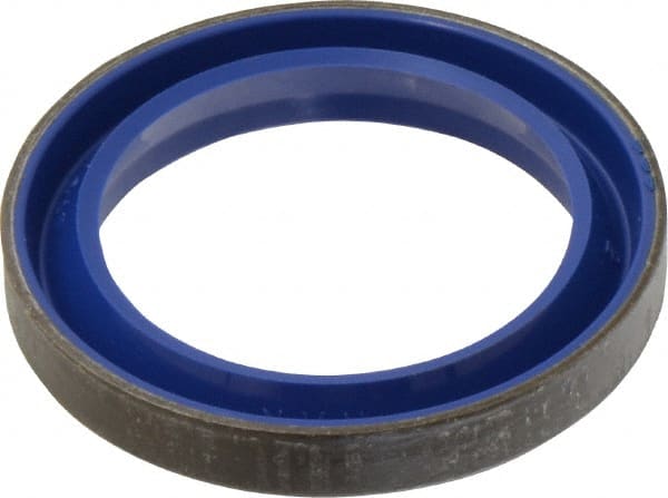 Value Collection - 1-1/2" Inside Diam x 2" Outside Diam Can Wiper - 1/3" High, Metal & Nitrile - Exact Tooling