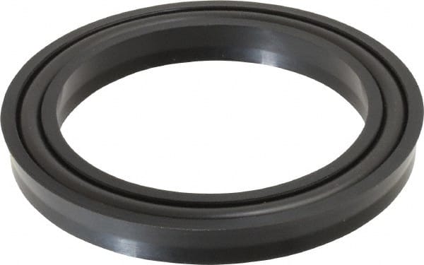 Value Collection - 2-1/2" Inside Diam x 3-1/4" Outside Diam Lip Seal - Standard - 3/8" High, Polyurethane - Exact Tooling