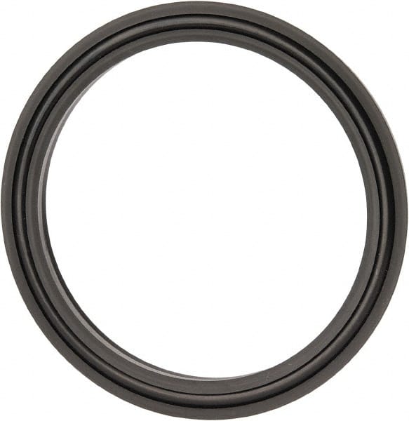 Value Collection - 3-3/4" Inside Diam x 4-1/2" Outside Diam Lip Seal - Standard - 3/8" High, Polyurethane - Exact Tooling