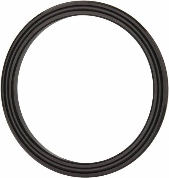 Value Collection - 3-1/4" Inside Diam x 3-3/4" Outside Diam Lip Seal Type B - 3/8" High, Polyurethane - Exact Tooling