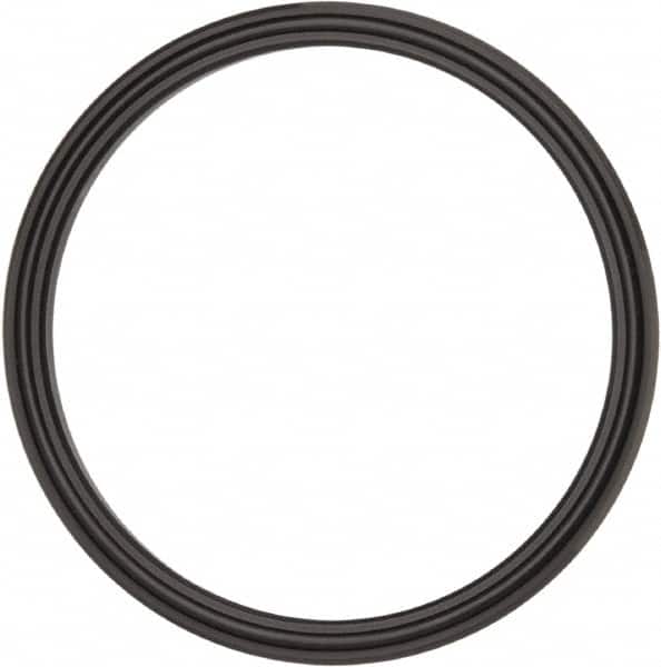 Value Collection - 4" Inside Diam x 4-1/2" Outside Diam Lip Seal Type B - 3/8" High, Polyurethane - Exact Tooling