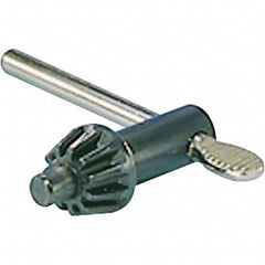 Dynabrade - Drill Chuck Keys & Keyleashes - For Use with 53032 Drill Chucks - Exact Tooling