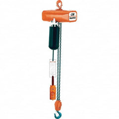 CM - 1 Ton Capacity 8 FPM Lift Speed 115V Electric Chain Hoist - Exact Tooling
