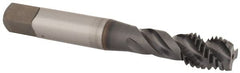 OSG - M10x1.50 Metric Coarse 3 Flute 6H Modified Bottoming Spiral Flute Tap - Exact Tooling