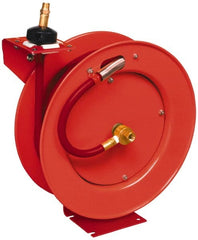 Lincoln - 50' Spring Retractable Hose Reel - Exact Tooling