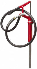 Lincoln - Hand-Operated Drum Pumps Pump Type: Lever Pump Ounces Per Stroke: 8 - Exact Tooling