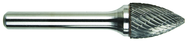 SG-6 5/8 x 1 x 1/4" SH Dbl Cut - CBD - Burr - Exact Tooling