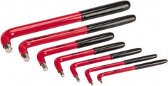 Wiha - 7 Piece Insulated L-Key Hex Key Set - Hex Range 3 to 12mm - Exact Tooling