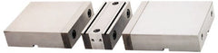 Kurt - 6" Jaw Width, 1.728" Jaw Height, Standard, Vise Jaw Set - Steel, 3 Jaws, Hard Jaws, 6 HD & HDL Vise Compatibility - Exact Tooling