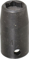 Proto - 1/4" Drive, Power Socket - 6 Points, 15/16" OAL - Exact Tooling