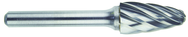 SF-6NF 5/8 x 1 x 1/4" SH Sgl Cut - CBD - Burr - Exact Tooling