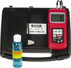 SPI - 0.1mm to 8" Measurement, 0.1mm Resolution Electronic Thickness Gage - Accurate up to 0.01mm - Exact Tooling