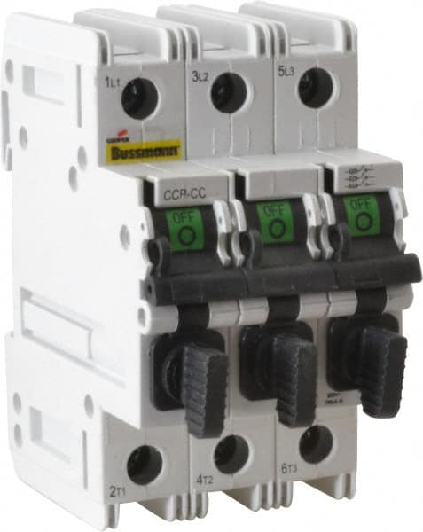 Cooper Bussmann - 3 Phase, 600VAC, 3 Pole, Open Fused Cam & Disconnect Switch - 3 Wires - Exact Tooling