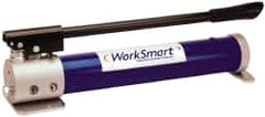 Value Collection - 13/16" Piston Stroke, 1-19/32" Piston Diam, 0.81 Cu In per Stroke, 61 Cu In Reservoir Capacity, Manual Hydraulic Pump - 10,000 psi, 99 Lbs. Max Handle Effort - Exact Tooling