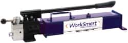Value Collection - 13/16" Piston Stroke, 1-19/32" Diam, 0.81, 0.14 Cu In per Stroke, 140 Cu In Reservoir Capacity, Manual Hydraulic Pump - 10,000 psi, 2 Stage - Exact Tooling