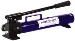 Value Collection - 13/16" Piston Stroke, 1-19/32" Piston Diam, 0.13 Cu In per Stroke, 67 Cu In Reservoir Capacity, Manual Hydraulic Pump - 10,000 psi, 89 Lbs. Max Handle Effort, 1 Stage - Exact Tooling