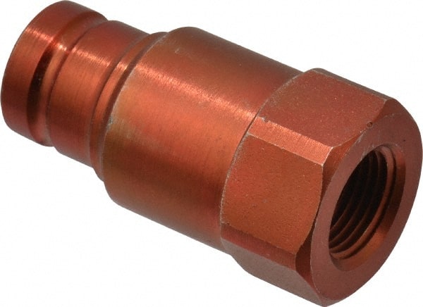 Value Collection - 3/8 NPTF Steel Hydraulic Hose Male Flush Face Coupler - Exact Tooling