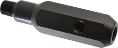 Value Collection - 10,000 psi Pressure Rating, 1/4 NPTF Gauge Connection, Hydraulic Pressure Gage Adapter - 3/8 NPTF Male End, 3/8 NPTF Female End - Exact Tooling