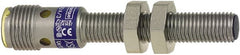 Telemecanique Sensors - NPN, NC, 1.5mm Detection, Cylinder Shielded, Inductive Proximity Sensor - 3 Wires, IP67, 12 to 24 VDC, M8x1 Thread, 42mm Long x 0.39 Inch Wide - Exact Tooling