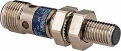 Telemecanique Sensors - NPN, NC, 1.5mm Detection, Cylinder Shielded, Inductive Proximity Sensor - 3 Wires, IP67, 12 to 24 VDC, M12x1 Thread, 45mm Long x 0.39 Inch Wide - Exact Tooling
