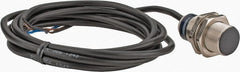 Telemecanique Sensors - PNP, 5mm Detection, Cylinder Shielded, Inductive Proximity Sensor - 3 Wires, IP68, IP69K, 12 to 24 VDC, M18x1 Thread, 1.54 Inch Long x 0.71 Inch Wide - Exact Tooling