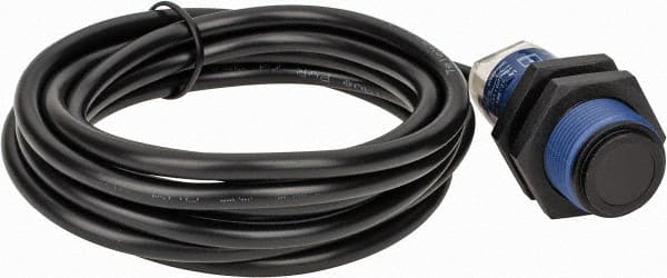 Telemecanique Sensors - Cable Connector, 15m Nominal Distance, Shock and Vibration Resistant, Through Beam Photoelectric Sensor - 12 to 24 VDC, 500 Hz, PBT, 46mm Long x 18mm Wide - Exact Tooling