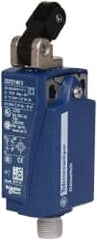 Telemecanique Sensors - SPDT, NC/NO, 240 VAC, 250 VDC, Screw Terminal, Roller Plunger Actuator, General Purpose Limit Switch - 1, 2, 4, 6, 12, 13 NEMA Rating, IP66, IP67 IPR Rating - Exact Tooling