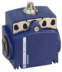 Telemecanique Sensors - SPDT, NC/NO, 240 VAC, 250 VDC, Screw Terminal, End Plunger Actuator, General Purpose Limit Switch - 1, 2, 4, 6, 12, 13 NEMA Rating, IP66, IP67 IPR Rating - Exact Tooling