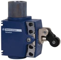 Telemecanique Sensors - SPDT, NC/NO, 240 VAC, 250 VDC, Screw Terminal, Roller Plunger Actuator, General Purpose Limit Switch - 1, 2, 4, 6, 12, 13 NEMA Rating, IP66, IP67 IPR Rating - Exact Tooling