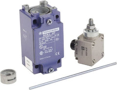 Telemecanique Sensors - SPDT, NC/NO, 240 VAC, 600 VDC at 0.10 Amp, Screw Terminal, Rod Lever Actuator, General Purpose Limit Switch - 1, 2, 3, 4, 12 NEMA Rating, IP66 IPR Rating - Exact Tooling
