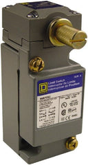 Square D - DPDT, 2NC/2NO, 600 Volt Roller Lever Actuator, General Purpose Limit Switch - Exact Tooling