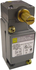 Square D - DPDT, NC/NO, 600 VAC at 1.20 Amp, 600 VDC at 0.10 Amp, Screw Terminal, Rotary Head Actuator, General Purpose Limit Switch - 1, 2, 4, 6, 12, 13, 6P NEMA Rating, IP66 IPR Rating - Exact Tooling