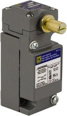 Square D - SPDT, NC/NO, 250 VDC at 0.11 Amp, 600 VAC at 1.20 Amp, Screw Terminal, Rotary Head Actuator, General Purpose Limit Switch - 1, 2, 4, 6, 12, 13, 6P NEMA Rating, IP66 IPR Rating - Exact Tooling