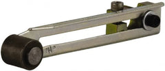 Square D - 0.88 Inch Long, 0.63 Inch Diameter, Steel Body, Limit Switch Adjustable Roller Lever - Iron Roller, For Use with Limit Switches - Exact Tooling