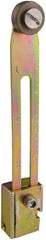 Square D - 0.88 Inch Long, 0.63 Inch Diameter, Steel Body, Limit Switch Adjustable Roller Lever - Iron Roller, For Use with Limit Switches - Exact Tooling