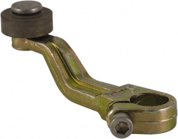 Square D - 2 Inch Long, 0.63 Inch Diameter, Cast Zinc Body, Limit Switch Operator - Iron Roller, For Use with Limit Switches - Exact Tooling