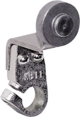 Square D - 1-1/2 Inch Long, 3/4 Inch Diameter, Cast Zinc Body, Limit Switch Operator - 1/4 Inch Face Width, Iron Roller, For Use with Limit Switches - Exact Tooling