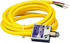 Square D - SPDT, NC/NO, 240 VAC, 4 Pin M12 Male Terminal, Roller Plunger Actuator, General Purpose Limit Switch - 1, 2, 4, 6, 6P NEMA Rating, IP67 IPR Rating, 80 Ounce Operating Force - Exact Tooling