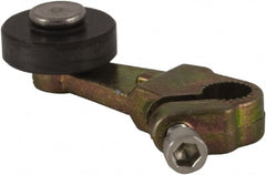 Square D - 1.38 to 3.38 Inch Long, 1/4 Inch Diameter, Cast Zinc Body, Limit Switch Lever Roller - 1/4 Inch Face Width, Nylon Roller, For Use with Limit Switches - Exact Tooling