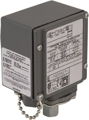 Square D - 4, 13 and 4X NEMA Rated, SPDT-DB, 1.5 to 75 psig, Electromechanical Pressure and Level Switch - Exact Tooling
