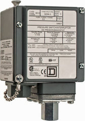 Square D - 4, 13 and 4X NEMA Rated, SPDT-DB, 3 to 150 psig, Electromechanical Pressure and Level Switch - Exact Tooling