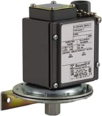 Square D - 4, 13 and 4X NEMA Rated, SPDT, 0.2 to 10 psi, Vacuum Switch Pressure and Level Switch - Adjustable Pressure, 120 VAC, 125 VDC, 240 VAC, 250 VDC, Screw Terminal - Exact Tooling