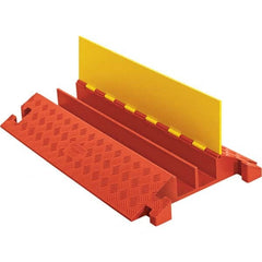Checkers - On Floor Cable Covers Cover Material: Polyurethane Number of Channels: 2 - Exact Tooling
