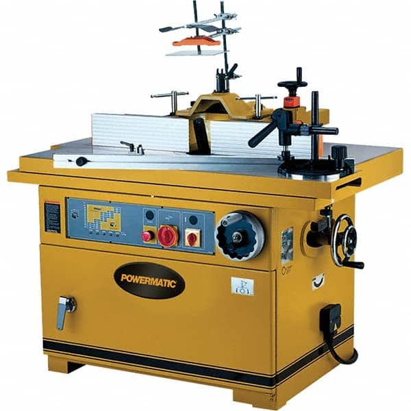 Powermatic - Wood Shapers Horsepower (HP): 15 Minimum Speed (RPM): 4,500.00 - Exact Tooling