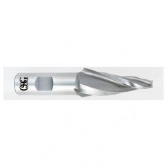 1/4 x 5/8 x 1-1/4 x 3-3/8 3 Fl HSS-CO Tapered Center Cutting End Mill -  Bright - Exact Tooling
